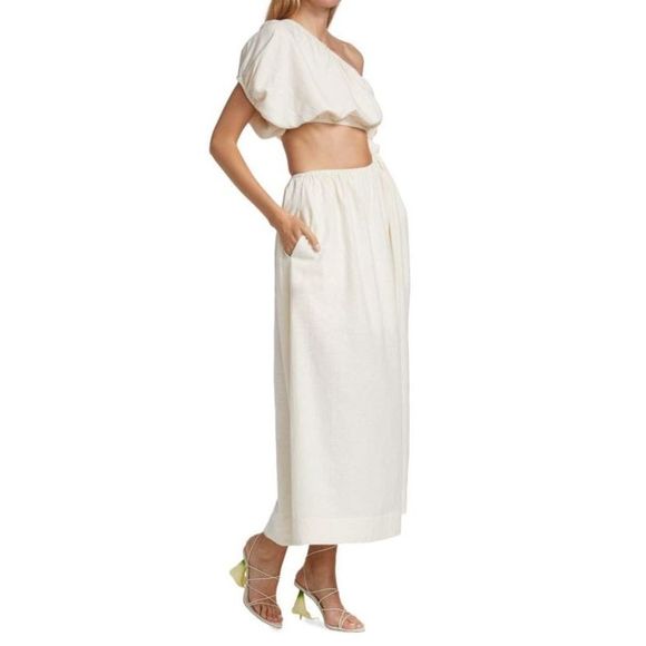 FARM RIO One Shoulder Maxi Dress XS $335 - Picture 3 of 9